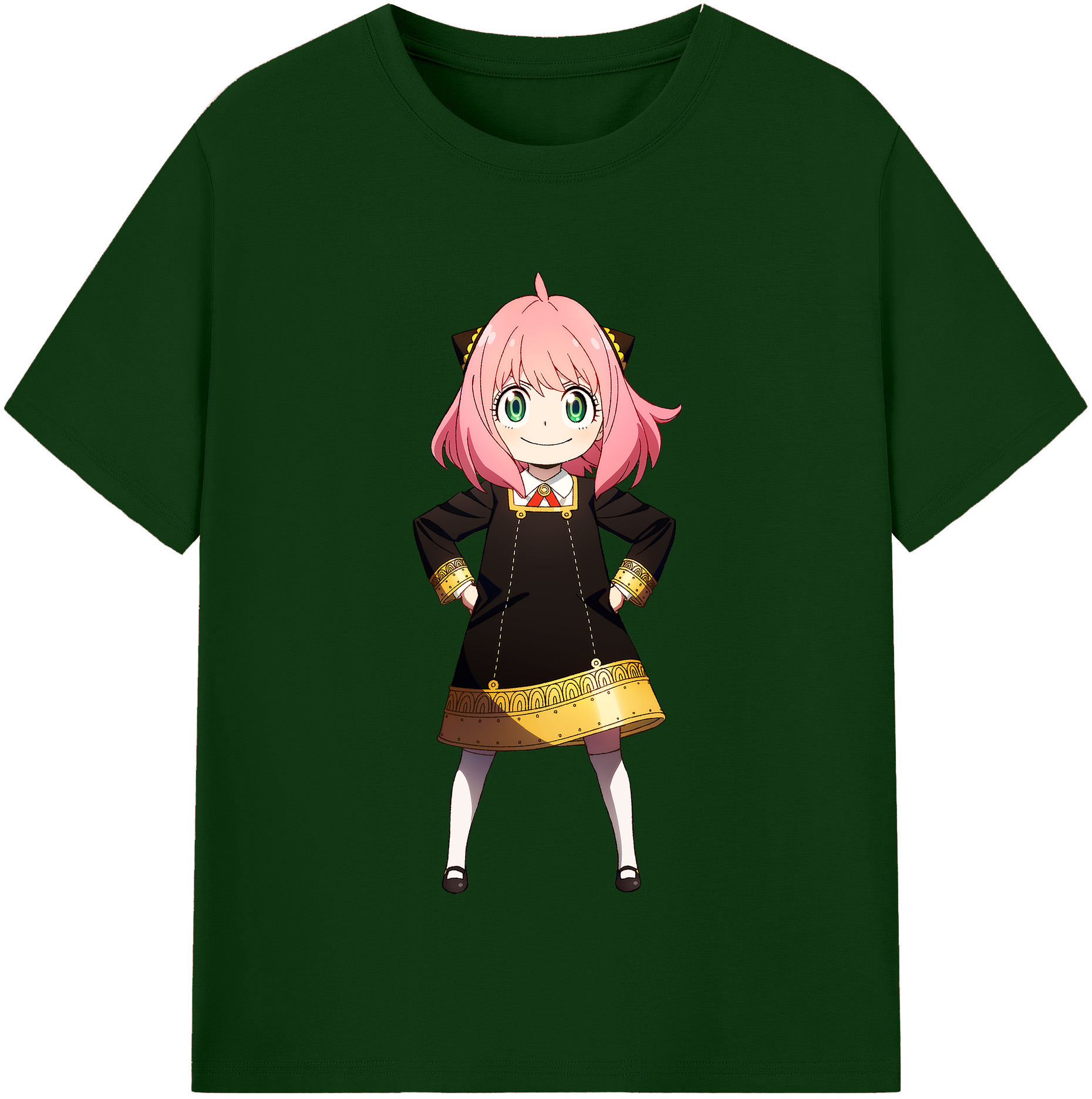 （画像用） SPY×FAMILY间谍家家酒 綿100％半袖Tシャツ（フロントプリント）